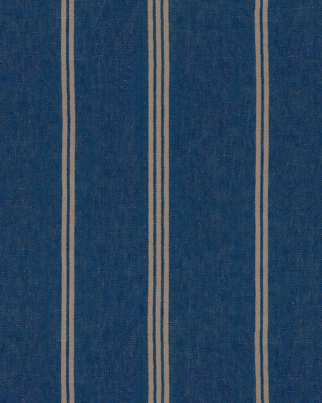 KATALIN STRIPE Seaport Blue Wallpaper (WP30070) by Mind The Gap | WP30070 | SUNDANCE VILLA | 1 roll x 52x1000 cm / 20.5x393.7 in | 0.52m / 20.5in | 10m / 393.7in | 5.20sqm / 55.9sq ft | 52cm / 20.5in | Taupe, Indigo | Non-woven Satin | Paste the wall | 1-roll in a box | Fabric Carolina | https://www.fabriccarolina.com/