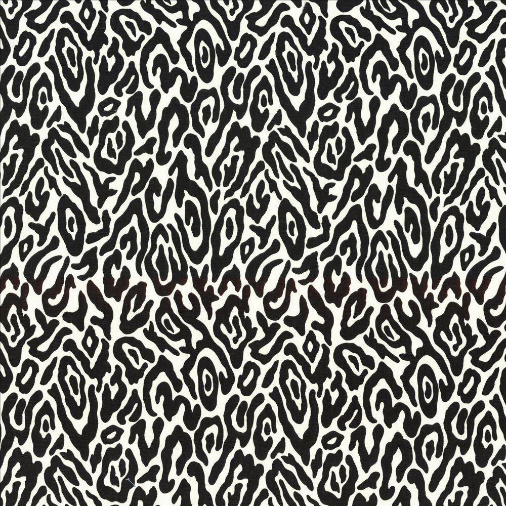 Kafu Ink by Kasmir Designer Fabric 5084 100% Cotton TURKMENISTAN 15,000 Wyzenbeek Double Rubs Horizontal: 9 inches and Vertical: 13 4/8 inches 54 - 55 - Swanky Fabrics -