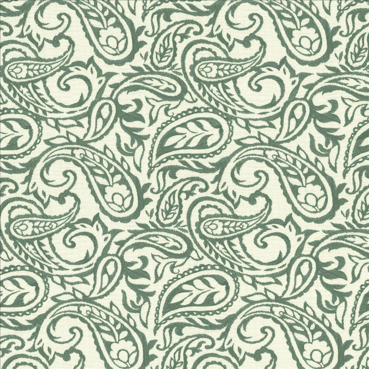 Kahala Paisley Marine by Kasmir Designer Fabric 1450 52% Linen
48% Cotton
 INDIA </p><p>Repeat: Horizontal: 17 inches and Vertical: 14 7/8 inches 51 - Swanky Fabrics -