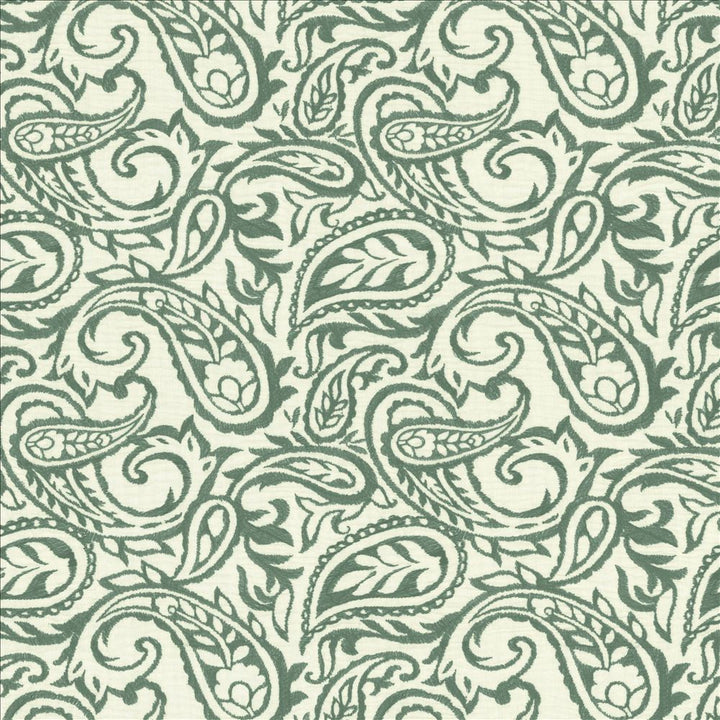 Kahala Paisley Marine by Kasmir Designer Fabric See sample 52% Linen
48% Cotton
 INDIA Not Tested </p><p>Repeat: Horizontal: 17 inches and Vertical: 14 7/8 inches 51 - Swanky Fabrics -