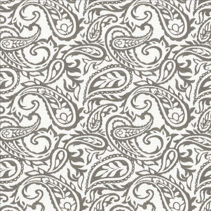 Kahala Paisley Storm by Kasmir Designer Fabric 1450 52% Linen
48% Cotton
 INDIA </p><p>Repeat: Horizontal: 17 inches and Vertical: 14 7/8 inches 51 - Swanky Fabrics -