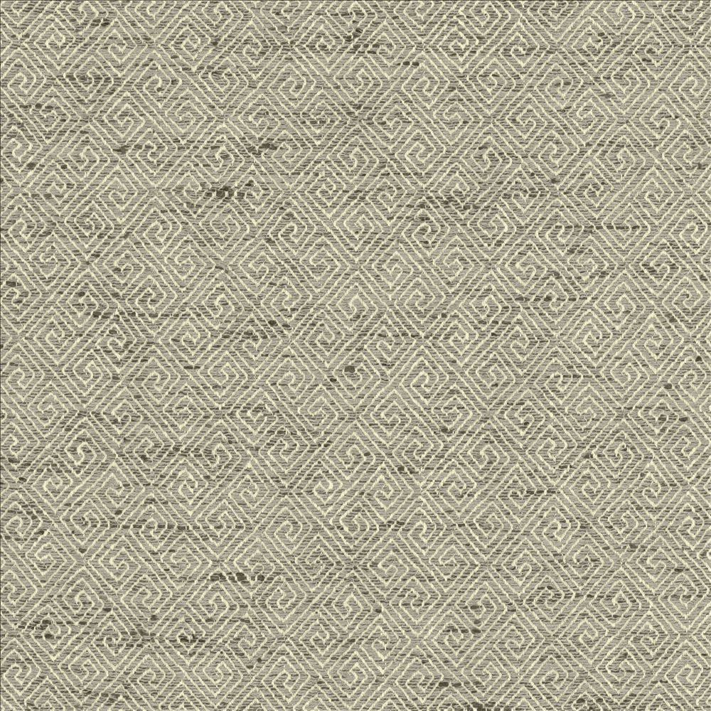 Kaiping Silver by Kasmir Designer Fabric 1461 59% Polyester
41% Cotton
 INDIA 100,000 Wyzenbeek Double Rubs </p><p>Repeat: Horizontal: 2 5/8 inches and Vertical: 3 inches 53 - Swanky Fabrics -