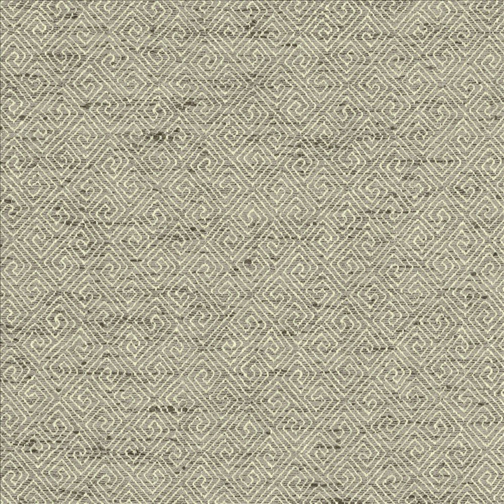Kaiping Silver by Kasmir Designer Fabric 5123 59% Polyester 41% Cotton INDIA 30,000 Wyzenbeek Double Rubs Horizontal: 2 5/8 inches and Vertical: 3 inches 57 - Swanky Fabrics -