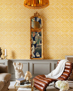 Mind The Gap Wallpaper KALAMKARI Citrus Wallpaper (WP30117)