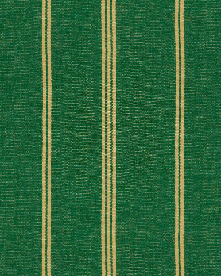 Katalin Stripe Ultramarine Green Wallpaper by Mind the Gap Designer Wallpaper SUNDANCE VILLA Satin Matte Made in Europe Paste the wall 1 roll x 20.5 x 10.9 yards - Swanky Fabrics -