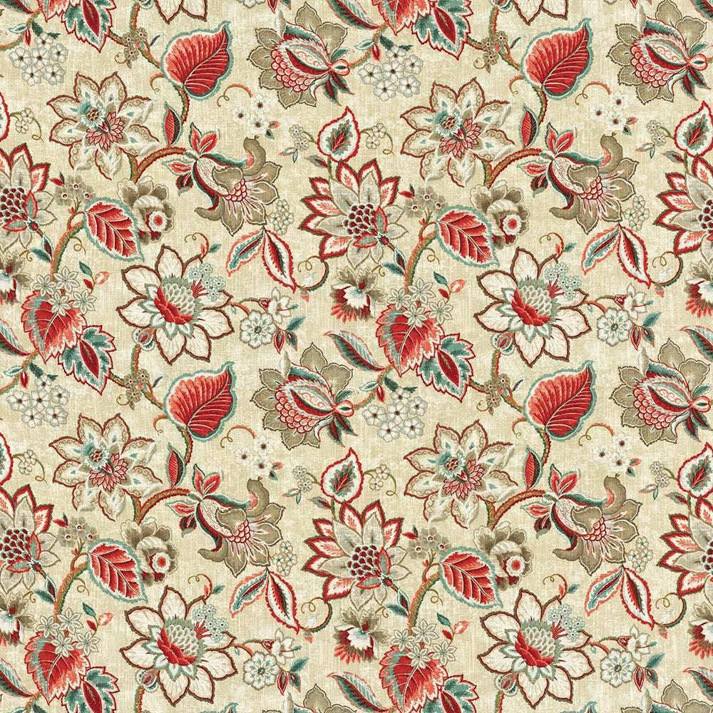 Kavali Strawberry by Kasmir Designer Fabric 5106 55% Linen
45% Cotton
 CHINA 15,000 Wyzenbeek Double Rubs </p><p>Repeat: Horizontal: 26 4/8 inches and Vertical: 26 2/8 inches 54 - Swanky Fabrics -