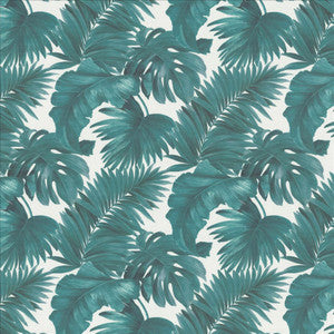 Keanu Palm 55 Peacock by Kasmir Designer Fabric