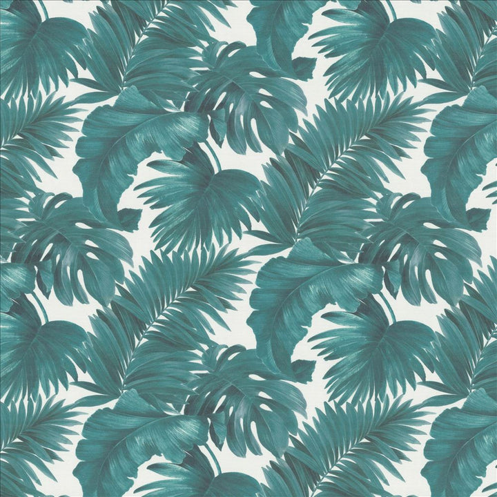 Keanu Palm 55 Peacock by Kasmir Designer Fabric See sample 65% Polyester
35% Cotton
 SPAIN 40,000 Martindale Cycles </p><p>Repeat: Horizontal: 27 5/8 inches and Vertical: 24 4/8 inches 55 - Swanky Fabrics -