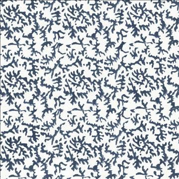 Kindred Spirit Lapis by Kasmir Designer Fabric 5125 90% Cotton 10% Linen INDIA Not Tested H: 6 inches, V: 6 inches 53 - Swanky Fabrics - Kasmir