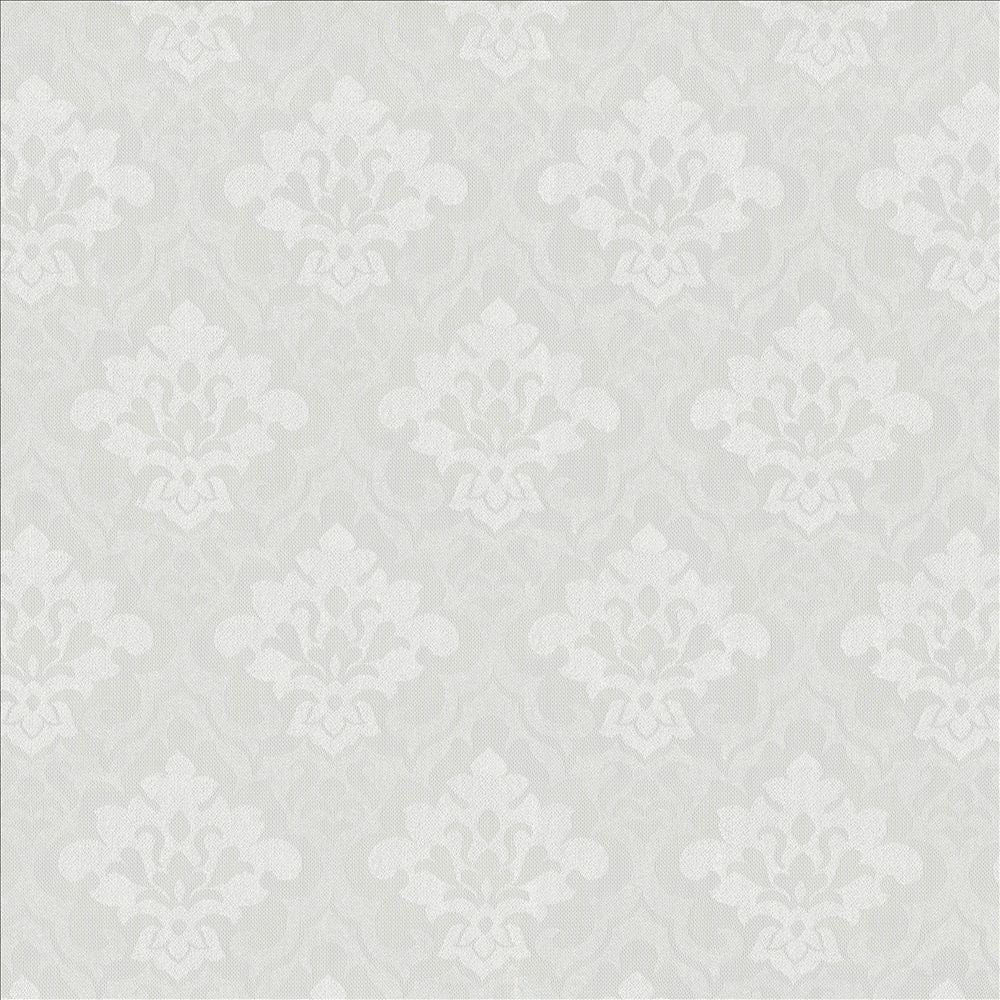 Kingswood Antique White by Kasmir Designer Fabric 5077 100% Polyester
 TURKEY </p><p>Repeat: Horizontal: 11 inches and Vertical: 16 6/8 inches 48 - 57 - Swanky Fabrics -