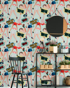 Mind The Gap Wallpaper KISS MY ASS Wallpaper (WP20378)
