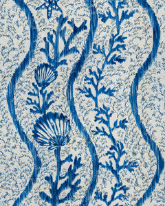 Mind The Gap Wallpaper KORALION Indigo Wallpaper (WP30048)