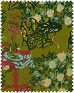 Mind The Gap Fabric LA BRASSERIA Fern Velvet (FB00117)