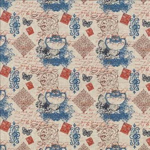 La Mariposa Turquoise by Kasmir Designer Fabric