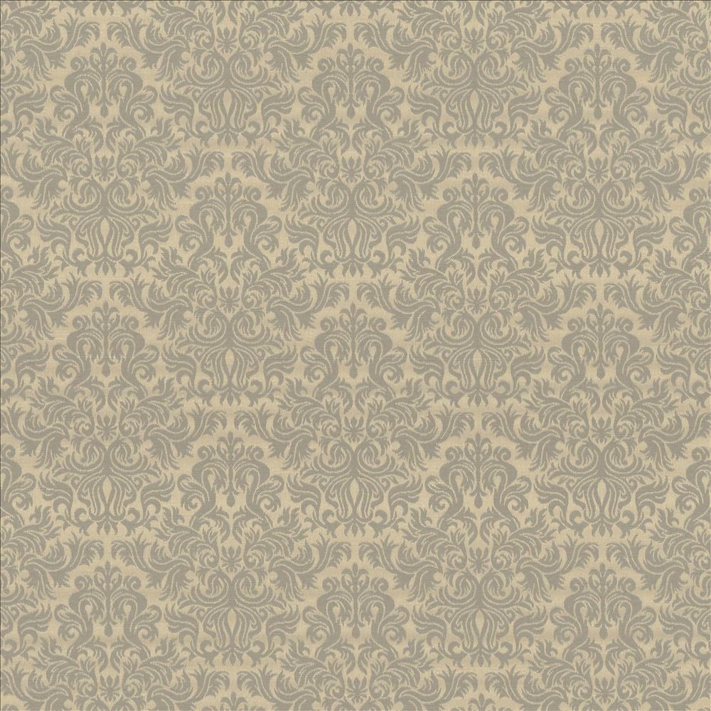 La Rue Chrome by Kasmir Designer Fabric 5110 58% Cotton
42% Polyester
 TAIWAN </p><p>Repeat: Horizontal: 6 6/8 inches and Vertical: 7 6/8 inches 54 - Swanky Fabrics -