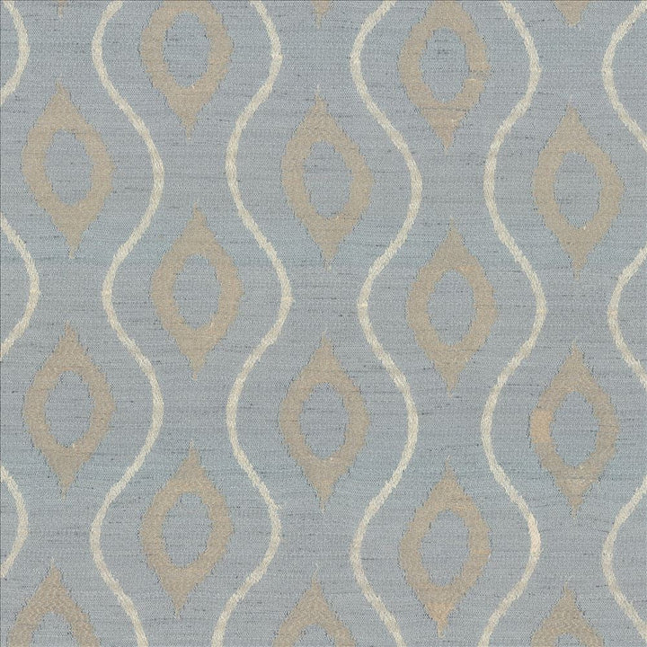 La Turka Ice Blue by Kasmir Designer Fabric 5089 100% Polyester
Embroidery
100% Polyester
 CHINA Not Tested </p><p>Repeat: Horizontal: 8 inches and Vertical: 7 6/8 inches 46 - Swanky Fabrics -