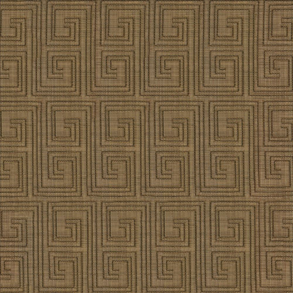Labyrinth Pebble  by Kasmir Designer Fabric 1443 65% Cotton
35% Polyester
Embroidery
100% Rayon
 INDIA 3,000 Wyzenbeek Double Rubs Horizontal: 3 2/8 inches and Vertical: 6 1/8 inches 52  - Swanky Fabrics -