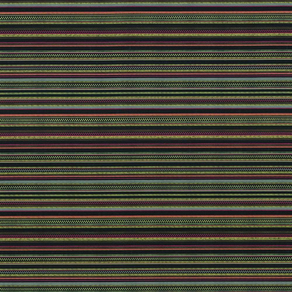Lages Stripe Onyx  by Kasmir Designer Fabric 1418 100% Polyester
 CHINA 9,000 Wyzenbeek Double Rubs Horizontal: N/A and Vertical: 10 inches 58  - Swanky Fabrics -