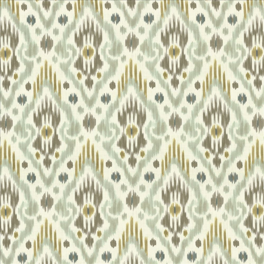 Lakota Mist by Kasmir Designer Fabric 1464 70% Viscose
30% Linen
 SPAIN </p><p>Repeat: Horizontal: 13 7/8 inches and Vertical: 26 4/8 inches 54 - Swanky Fabrics -