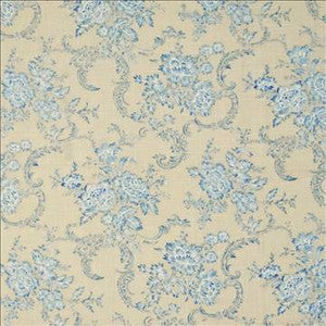 Lambeth Park Bluestone by Kasmir Designer Fabric