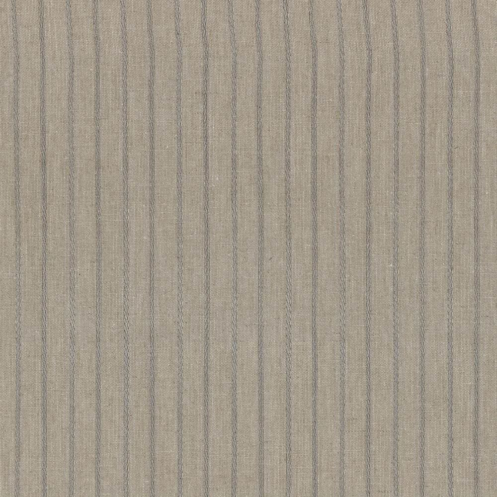 Lane Stripe Putty by Kasmir Designer Fabric 5035 45% Polyester 30% Cotton 15% Linen 10% Rayon TURKEY Not Tested Horizontal: 4/8 inches and Vertical: 0 Inches 54 - Swanky Fabrics -