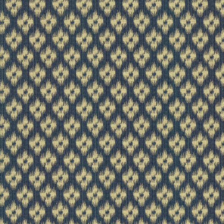 Lanka Ikat Indigo by Kasmir Designer Fabric 5125 58% Cotton
42% Polyester
 TURKEY 35,000 Wyzenbeek Double Rubs </p><p>Repeat: Horizontal: 1 6/8 inches and Vertical: 3 inches 54 - Swanky Fabrics -