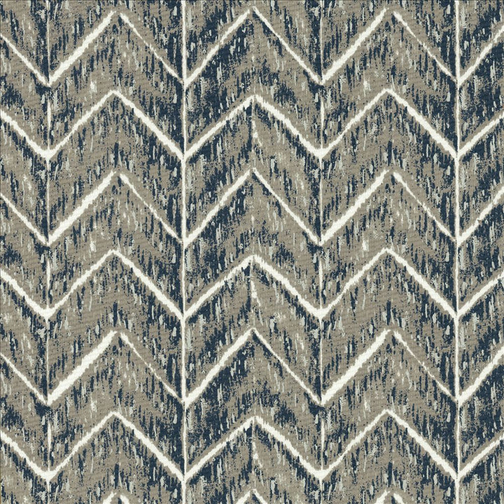 Larkin Denim by Kasmir Designer Fabric 1456 100% Cotton
 INDIA </p><p>Repeat: Horizontal: 9 4/8 inches and Vertical: 5 4/8 inches 54 - Swanky Fabrics -