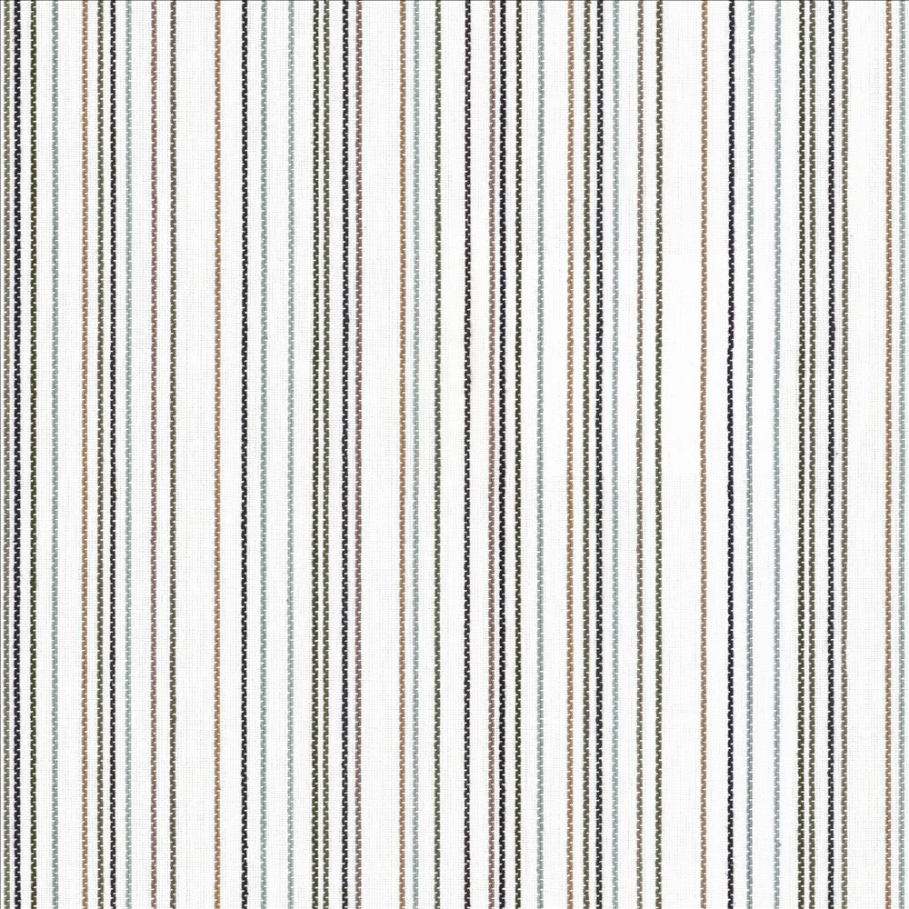 Larson Stripe Charcoal by Kasmir Designer Fabric 5123 100% Cotton
 INDIA </p><p>Repeat: Horizontal: 9 inches and Vertical: N/A 54 - Swanky Fabrics -