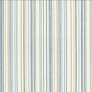 Larson Stripe Indigo by Kasmir Designer Fabric