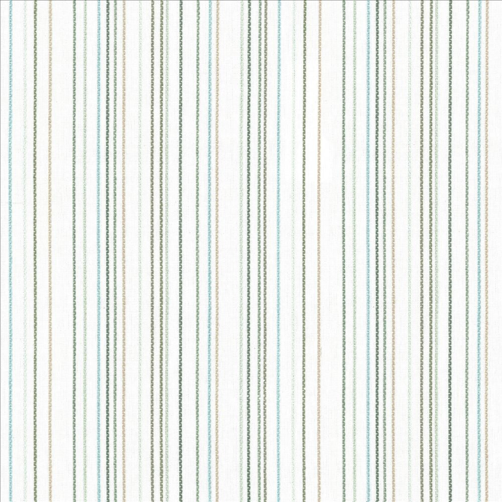 Larson Stripe Spa by Kasmir Designer Fabric See sample 100% Cotton
 INDIA 12,000 Wyzenbeek Double Rubs </p><p>Repeat: Horizontal: 9 inches and Vertical: N/A 54 - Swanky Fabrics -