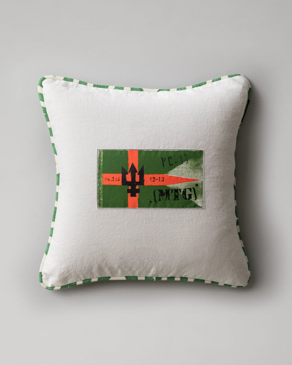 Naval Flag I pillow by Mind the Gap (LC40062), front