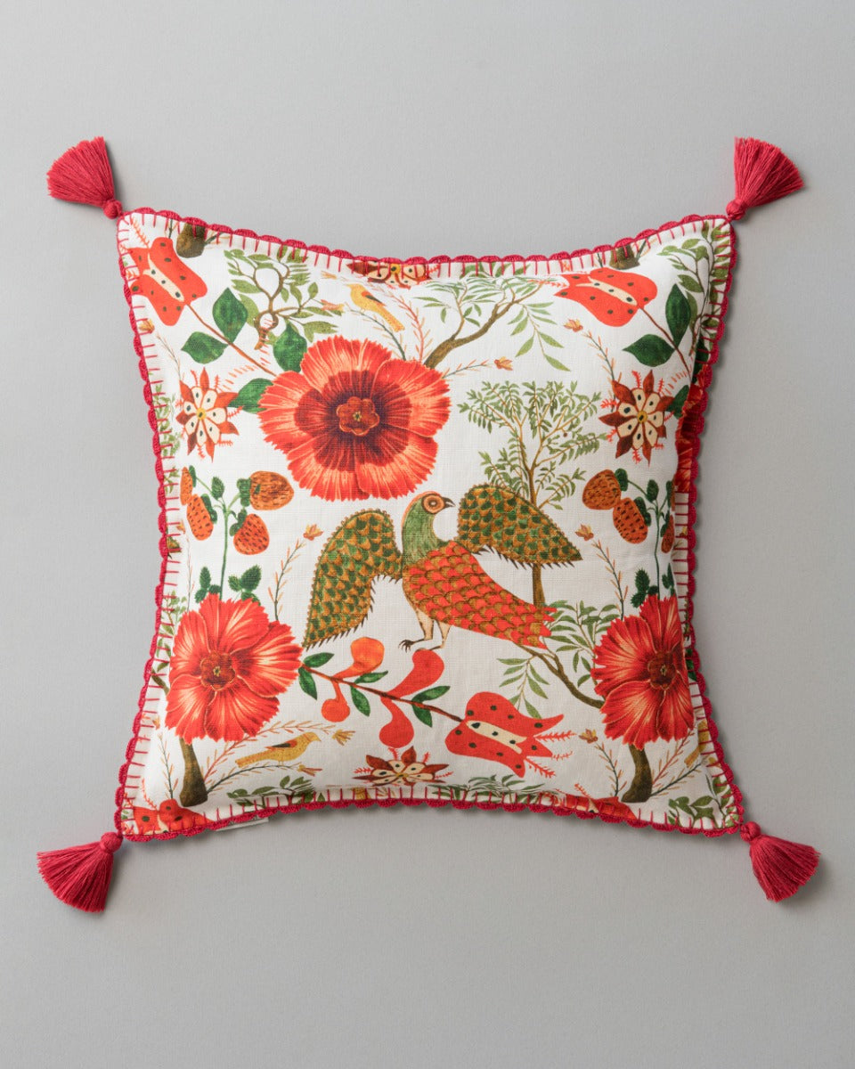 Szekely linen pillow by Mind the Gap (LC40090), front