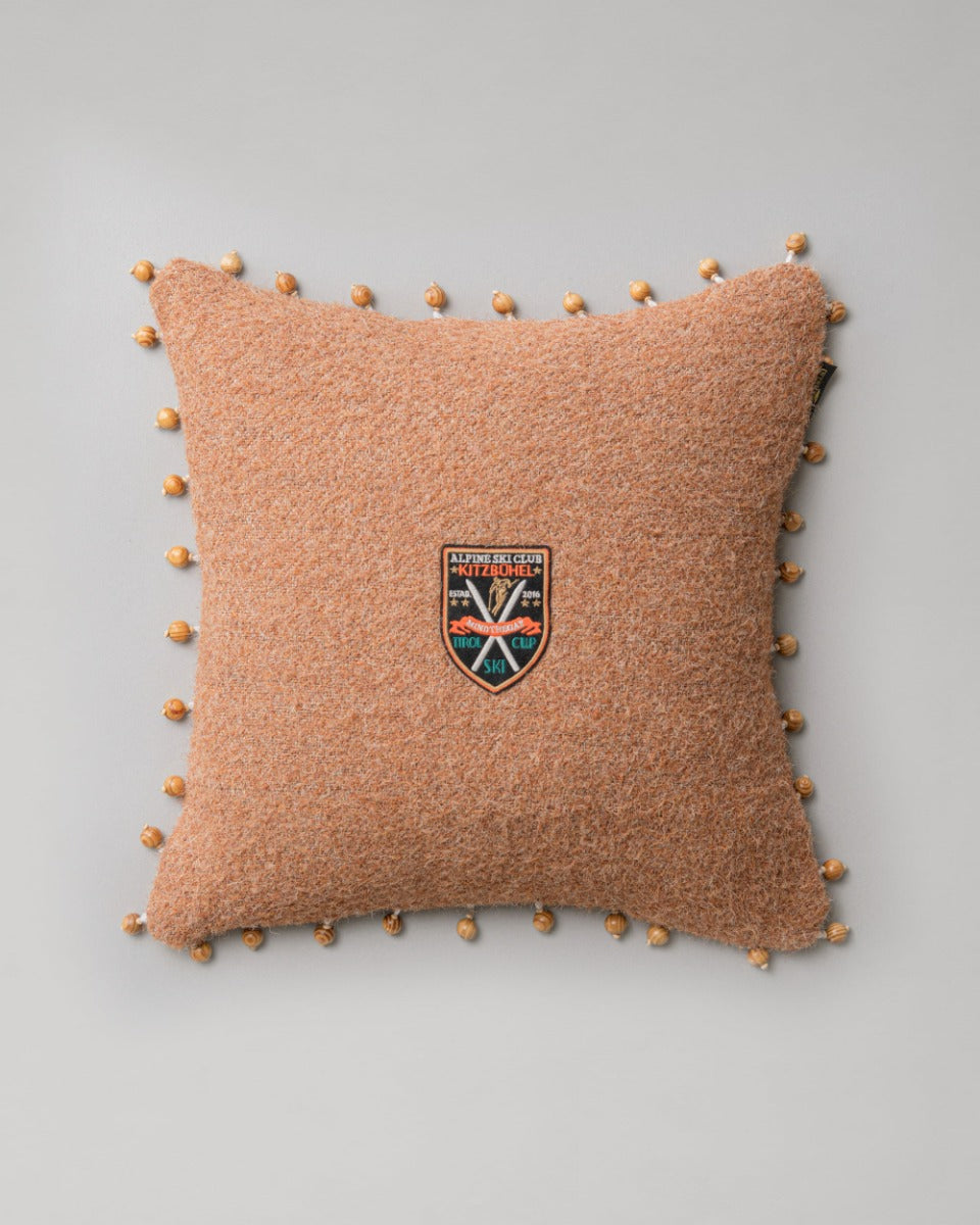 Alpine Ski Club pillow by Mind the Gap (LC40203), front