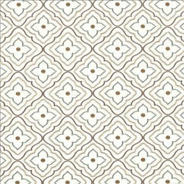 Le Batrie Cafe by Kasmir Designer Fabric 1433 100% Cotton Embroidery Contents 100% Viscose INDIA 14,000 Wyzenbeek Double Rubs H: 8 2/8 inches, V: 8 2/8 inches 50 - Swanky Fabrics - Kasmir