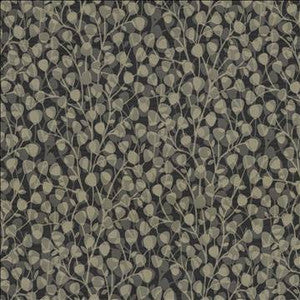 Leaf Overlay Carbon by Kasmir Designer Fabric
