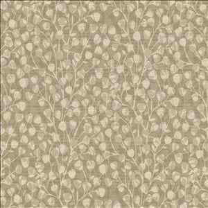 Leaf Overlay Mocha by Kasmir Designer Fabric