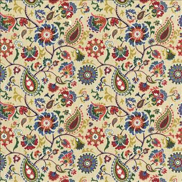 Ledoux Majestic by Kasmir Designer Fabric 5081 100% Cotton USA 51,000 Wyzenbeek Double Rubs H: 27 2/8 inches, V: 27 inches 54 - Swanky Fabrics - Kasmir