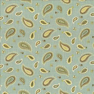 Ledoux Paisley Spa by Kasmir Designer Fabric