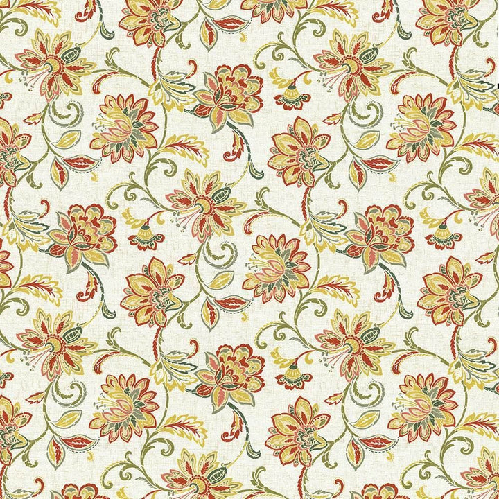 Leopold Garden by Kasmir Designer Fabric 5063 100% Cotton
 PAKISTAN </p><p>Repeat: Horizontal: 27 inches and Vertical: 27 inches 54 - 55 - Swanky Fabrics -