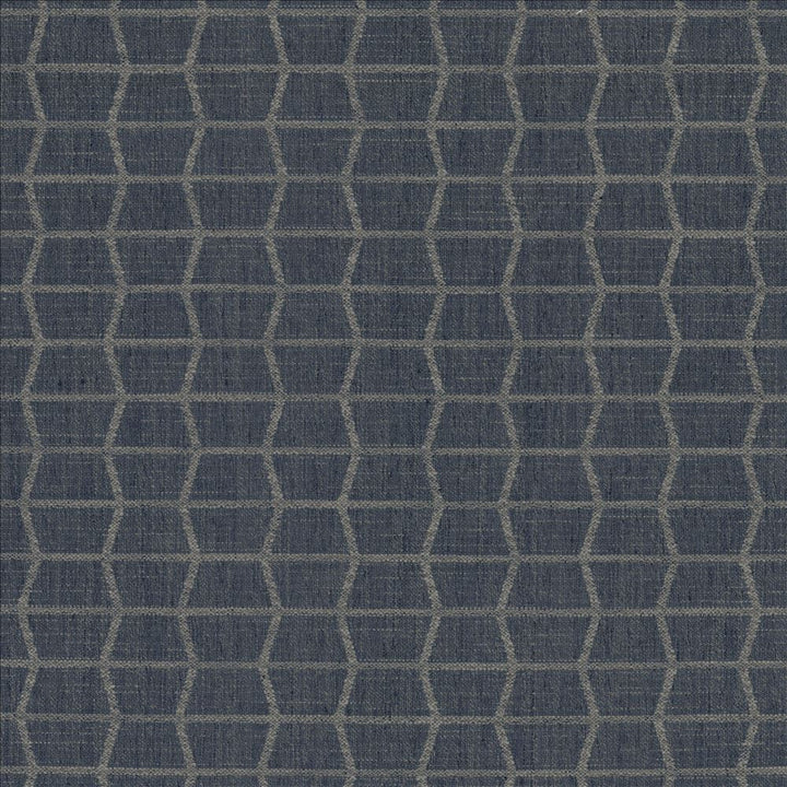 Liliana Indigo by Kasmir Designer Fabric 1458 60% Polyester
40% Cotton
 INDIA 30,000 Wyzenbeek Double Rubs </p><p>Repeat: Horizontal: 3 4/8 inches and Vertical: 2 3/8 inches 54 - Swanky Fabrics -