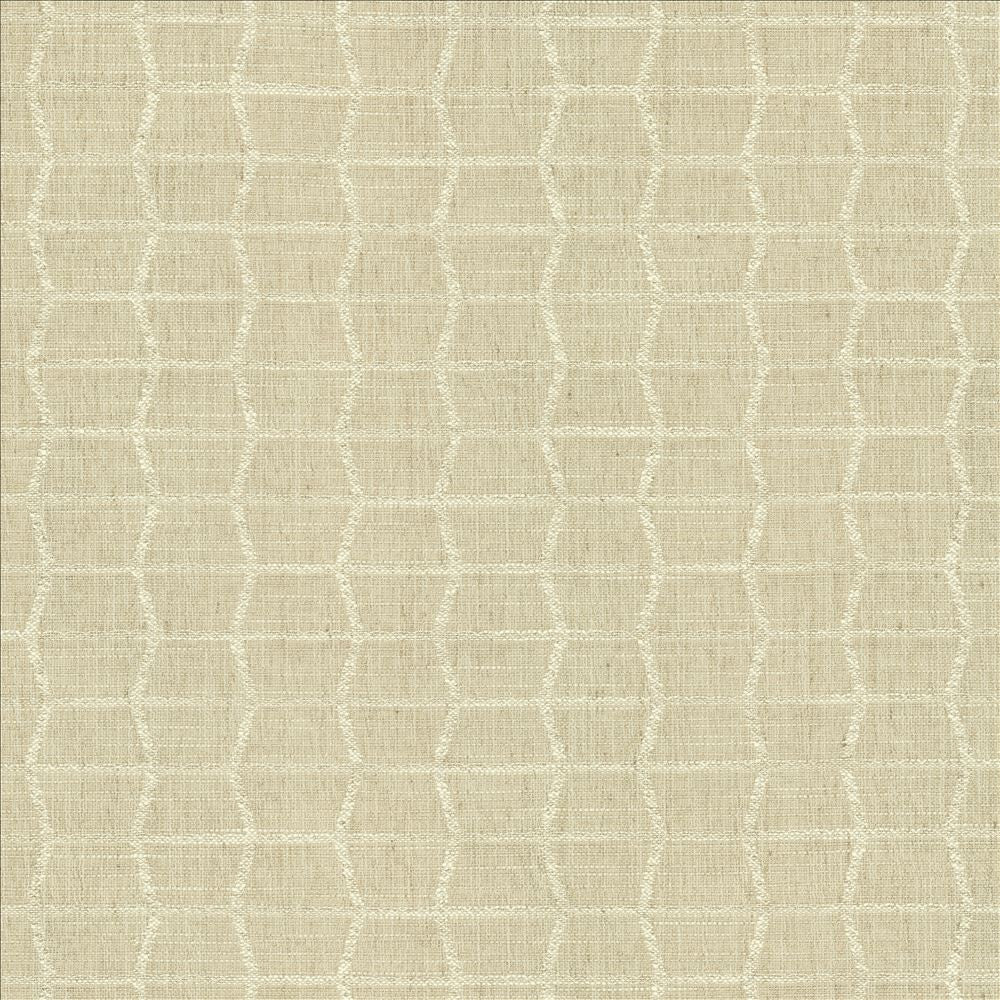 Liliana Jute by Kasmir Designer Fabric 1457 60% Polyester
40% Cotton
 INDIA </p><p>Repeat: Horizontal: 3 4/8 inches and Vertical: 2 3/8 inches 54 - Swanky Fabrics -