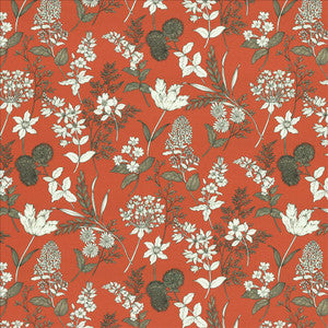 Lily Chili by Kasmir Designer Fabric