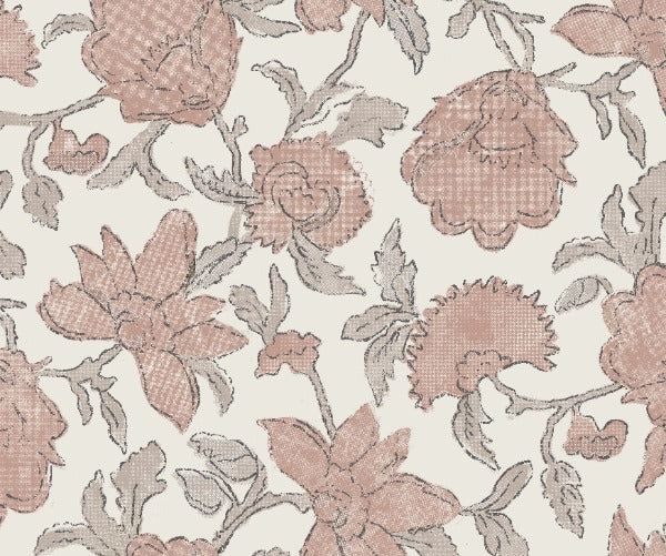 Lola Carnation by Roth & Tompkins Designer Fabric