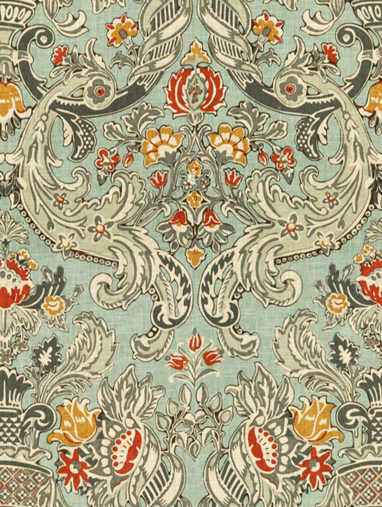 Kravet Design Fabric LORTON 415 VIctorian Blue 4 1/8 Yards