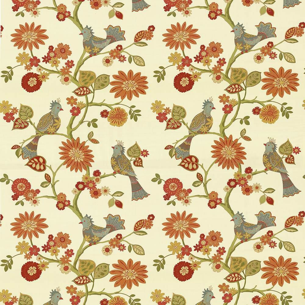 Lost Pines Summer by Kasmir Designer Fabric See sample 100% Cotton
 SOUTH KOREA 9,000 Wyzenbeek Double Rubs </p><p>Repeat: Horizontal: 27 inches and Vertical: 36 inches 54 - Swanky Fabrics -