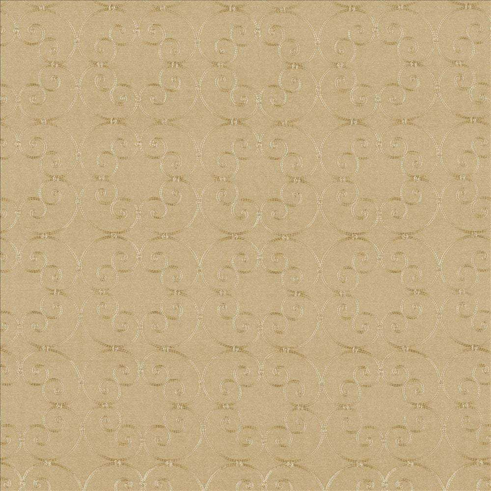 Lucciola Linen by Kasmir Designer Fabric 5077 100% Polyester Embroidery 100% Polyester CHINA Not Tested Horizontal: 6 inches and Vertical: 6 inches 54 - 56 - Swanky Fabrics -