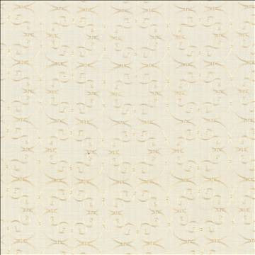 Lucciola Natural by Kasmir Designer Fabric 5077 100% Polyester Embroidery Contents 100% Polyester CHINA Not Tested H: 6 inches, V: 6 inches 54 - 56 - Swanky Fabrics - Kasmir