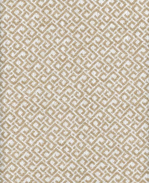 Lugano Rattan by Roth & Tompkins Fabric - 82% Polyester; 18% Cotton - India - 50,001-100,000 double rubs - V: 1.5"  H: 1.75" - 54" - Fabric Carolina -