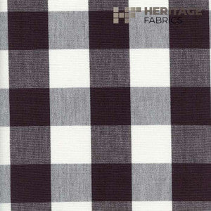 Lyme Charcoal by Roth & Tompkins Designer Fabric