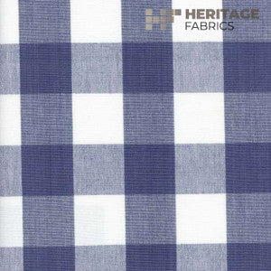 Lyme French Blue by Roth & Tompkins Designer Fabric